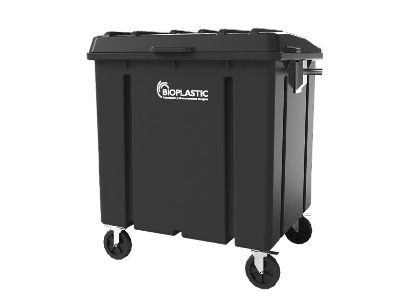Contenedor industrial de basura  polietileno